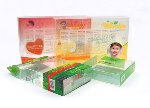 UV印刷PET，PVC膠盒包裝